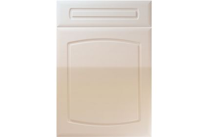 Unique Madrid High Gloss Cashmere kitchen door