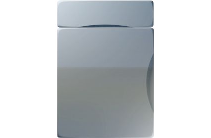 Unique Metropole High Gloss Denim kitchen door