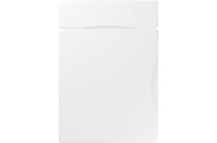 Unique Metropole Super Matt Frost White kitchen door