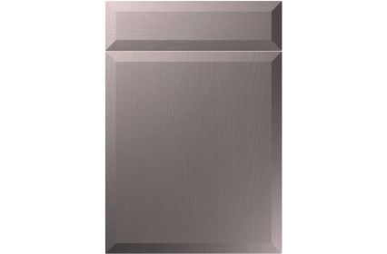 Unique Milano Painted Oak Dust Grey kitchen door