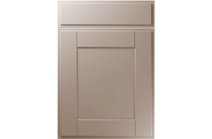 Unique New England Super Matt Stone Grey kitchen door