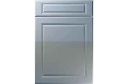 Unique New Fenland High Gloss Denim kitchen door