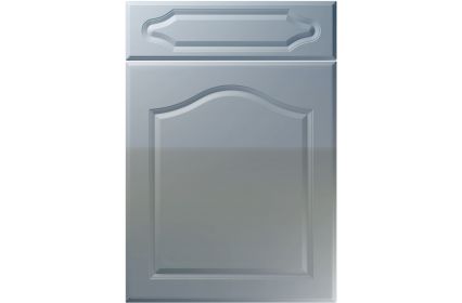 Unique New Sudbury High Gloss Denim kitchen door