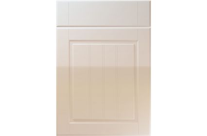 Unique Nova High Gloss Cashmere kitchen door