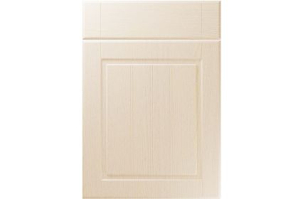 Unique Nova Painted Oak Mussel kitchen door