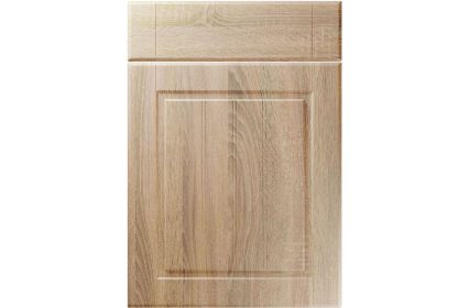Unique Nova Sonoma Oak kitchen door