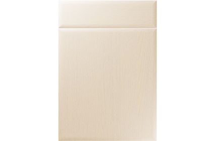 Unique Oslo Painted Oak Mussel kitchen door