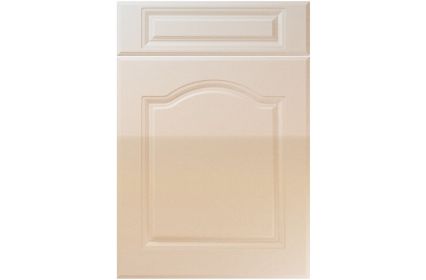 Unique Ribble High Gloss Sand Beige kitchen door