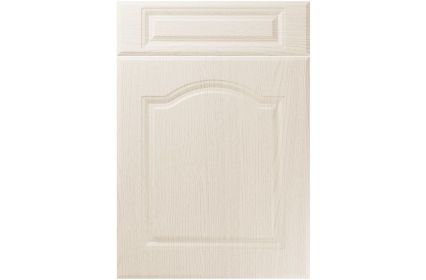 Unique Ribble Painted Oak Ivory kitchen door
