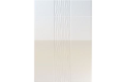 Unique Sahara High Gloss Grey kitchen door