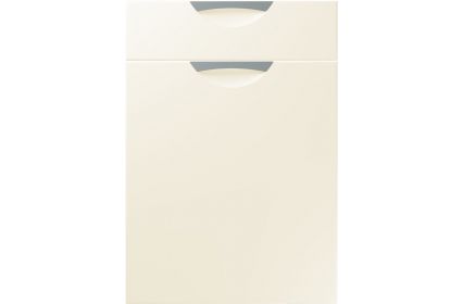 Unique Scoop Ivory kitchen door