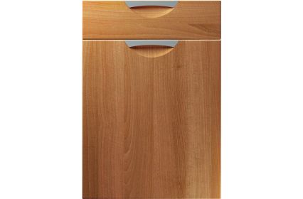 Unique Scoop Natural Aida Walnut kitchen door