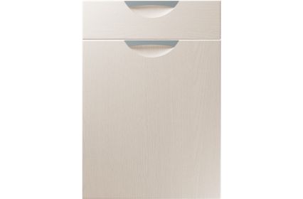 Unique Scoop Painted Oak Cashmere kitchen door