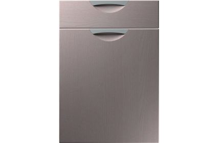 Unique Scoop Painted Oak Dust Grey kitchen door