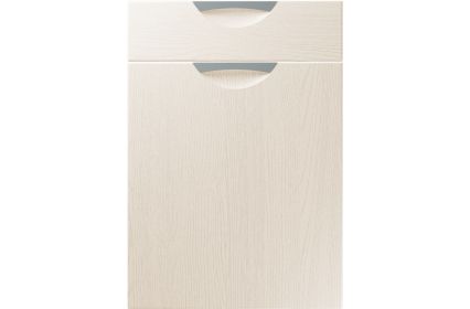 Unique Scoop Painted Oak Ivory kitchen door