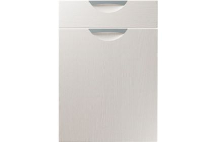 Unique Scoop Painted Oak Light Grey kitchen door