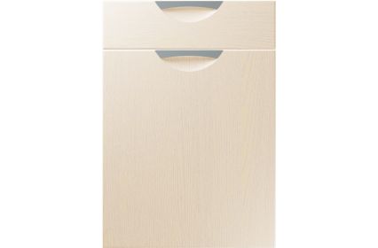 Unique Scoop Painted Oak Mussel kitchen door