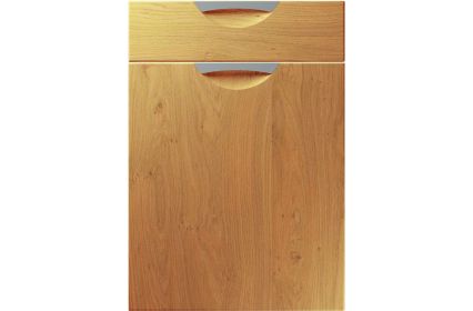 Unique Scoop Winchester Oak kitchen door