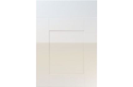 Unique Shaker High Gloss Grey kitchen door