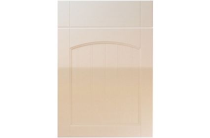 Unique Sutton High Gloss Sand Beige kitchen door