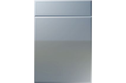 Unique Turin High Gloss Denim kitchen door