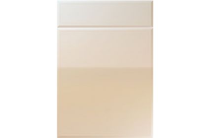 Unique Turin High Gloss Mussel kitchen door