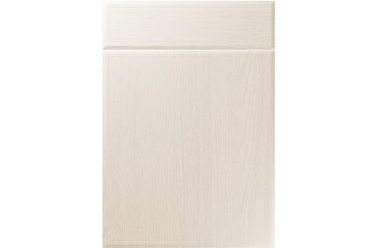 Unique Turin Painted Oak Ivory kitchen door