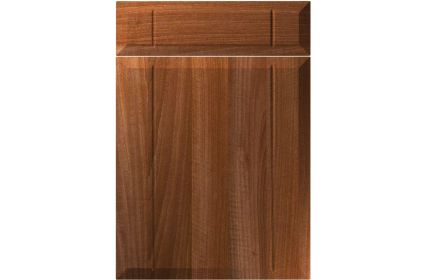 Unique Twinline Opera Walnut kitchen door