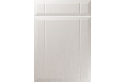 Unique Twinline Painted Oak Light Grey kitchen door