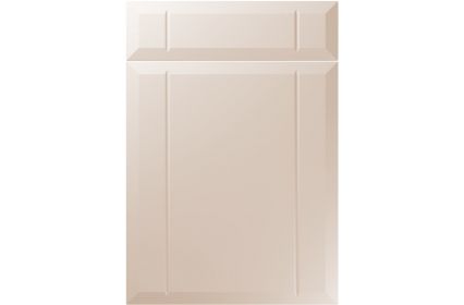 Unique Twinline Super Matt Cashmere kitchen door