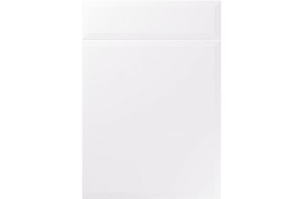 Unique Verona Super Matt Frost White kitchen door