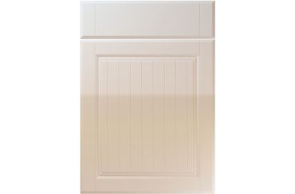 Unique Willingdale High Gloss Cashmere kitchen door
