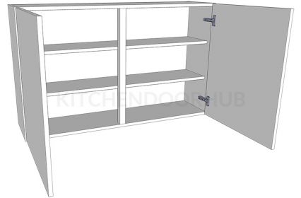 Tall (900mm high) Double Kitchen Wall Unit