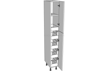 Tall Storage Unit (2150mm) - 5 Internal Drawers