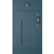 Wilton Oakgrain Azure Blue kitchen door