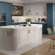 Pronto Wilton Oakgrain Azure Blue kitchen