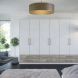 Zurfiz default Supermatt Light Grey bedroom