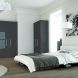 Zurfiz default Metallic Anthracite bedroom