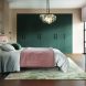 Zurfiz default Serica Matt Kombu Green bedroom