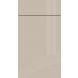 Zurfiz Ultragloss Stone Grey kitchen door