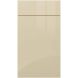 Zurfiz Ultragloss Cashmere kitchen door