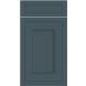Bella Helmsley Matt Colonial Blue kitchen door