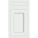 Bella Helmsley Satin White kitchen door