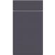 Bella Lincoln Supermatt Indigo Blue kitchen door