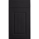 Bella Newport Matt Black kitchen door