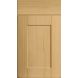 Bella Shaker Lissa Oak kitchen door