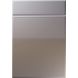 Unique Turin High Gloss Dust Grey kitchen door