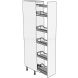 Med. Storage Pull Out Larder 1970h - shown with doors and/or storage (not included)