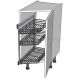 Angled Kitchen Base Storage Units - Highline - shown with doors and/or storage (not included)