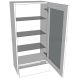 1065mm High Glazed Dresser Unit - shown with doors and/or storage (not included)
